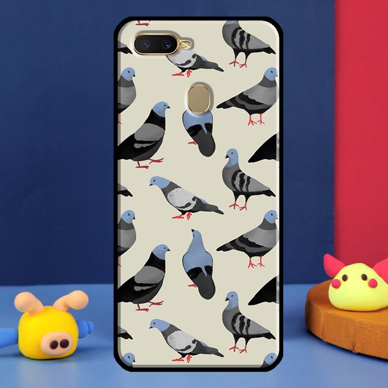 

Pigeons Collage Case For Oppo A96 A76 A16 A74 A94 A54 S A57 A77 A58 A78 A98 A5 A9 A91 A15 A17 A52 A72 Cover OPPO A74 5G