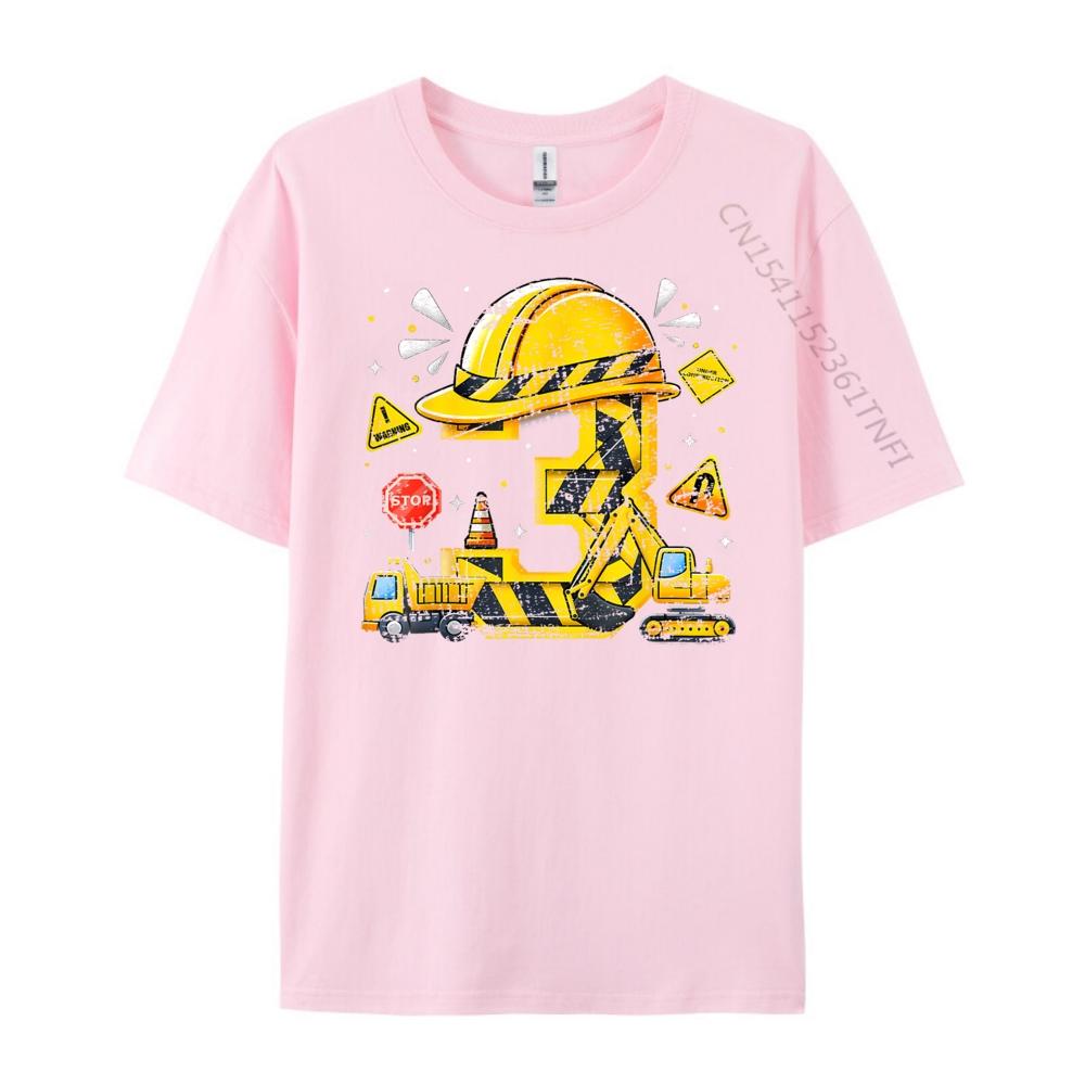 Kids Three 3rd Birthday Construction 3yr Boy 3 Years Old Boy Mens Clothing New In Tops Tees Tshirts