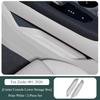 For Zeekr 001 2026 Center Console Lower Silicone Storage Box Shock Absorption Noise Reduction Car Interior Organizer Tray