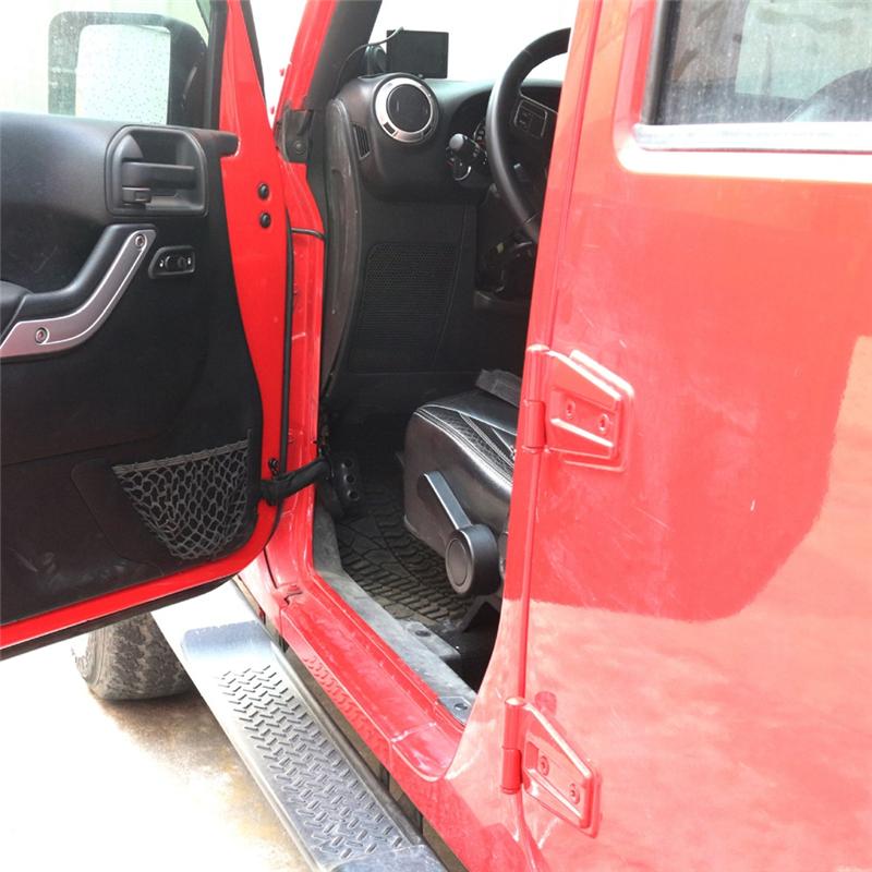 Precise 2Pcs Door Limiting Strap,Adjustable Door Strap Door Limiting Strap For 2007-2020 Wrangler Jk Jl Tj Yj Cj Jku