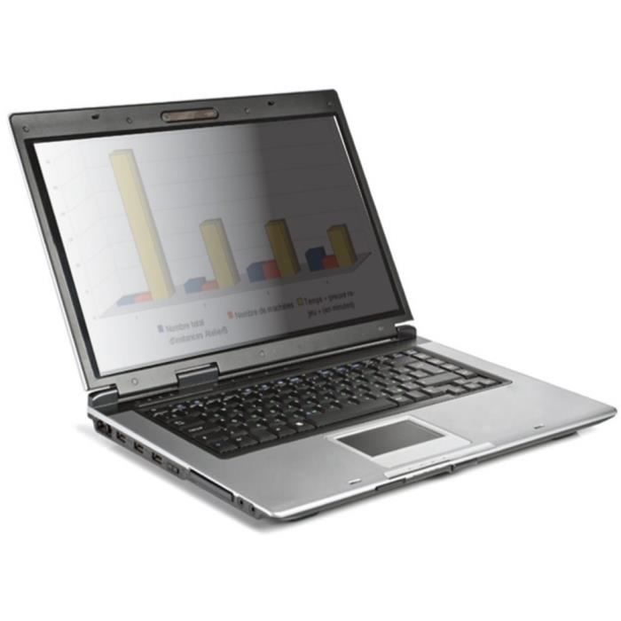 Personvernfiltre - URBAN FACTORY - 15,6 tommer - Antirefleks - Svart - Skjermbeskyttelse