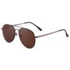 TOYEARN Vintage Oversized Pilot Sunglasses Women For Men Fashion Brand Designer Metal Frame Trending Mirror Sun Glasses UV400