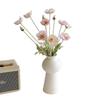 Artificial Pink Iceland Poppy Vase Decoration for Home or Living Room