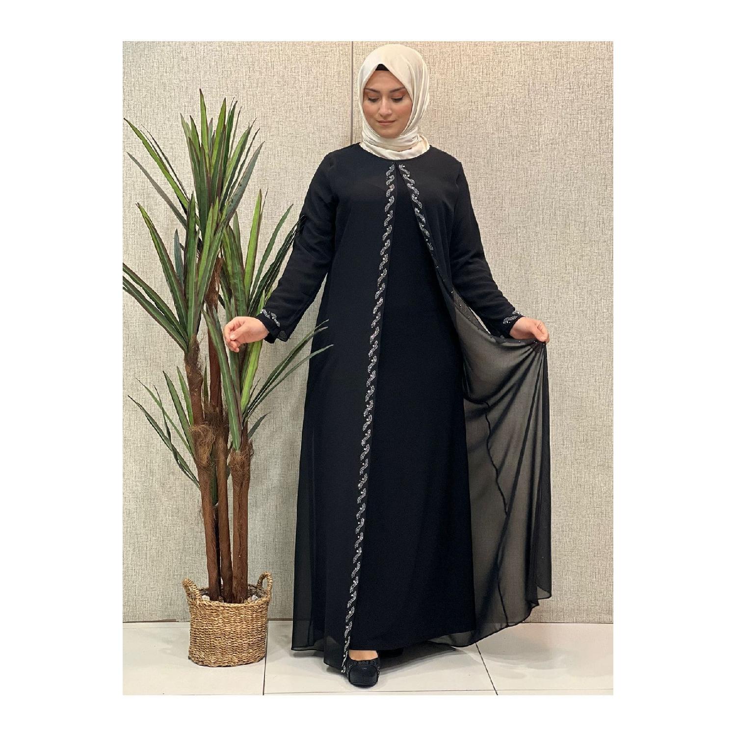 

Pearl Stone Evening Dress 48 зелений