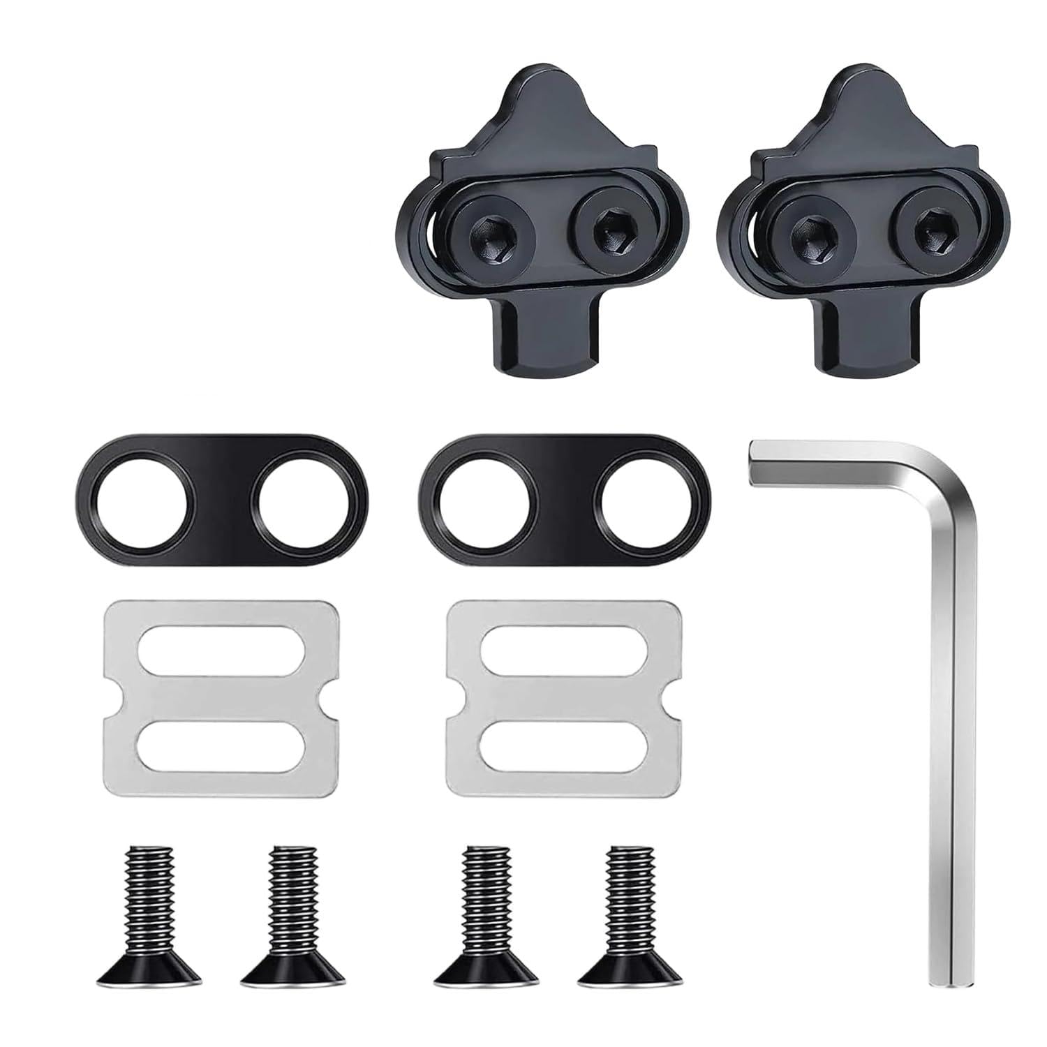 EsiFare Bicycle Cleats Bicycle Shoe Cleats with Tools for SPD S