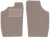 Beige Velour Floor Mats For: Daihatsu Cuore V Hatchback (1997-2003)