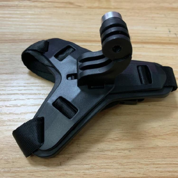 Durability Helmet Camera Chin Strap Mounting System Quick Release Mechanism For Action Camera Stability Optimization