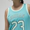 Jordan 23 Letter Number Print Sports Casual Sleeveless Dress Women Dresses Mint-Green DO5030-392