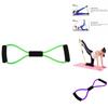 Versatile 8-shape Tube Resistance Band With Durable Tpe Tube For Effective Workouts