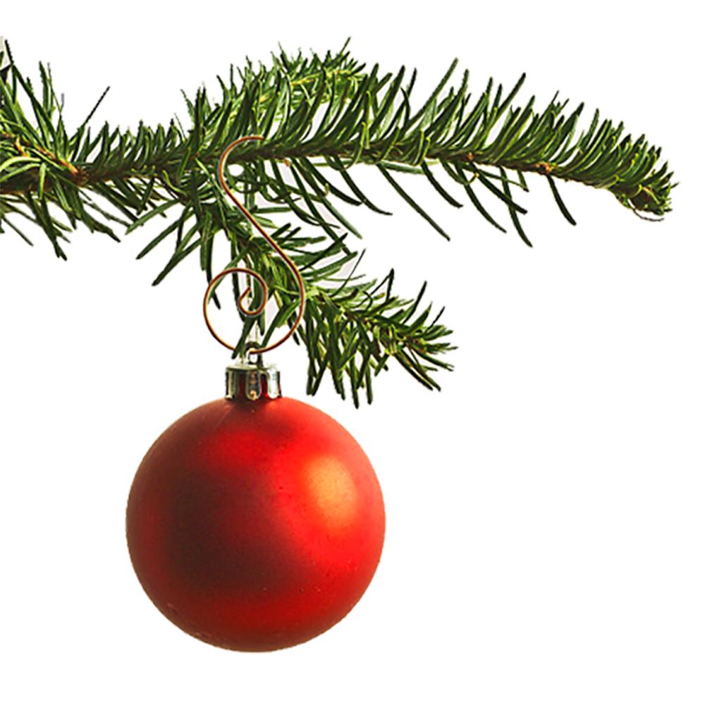 50/20Pcs Christmas S-shaped Hooks Xmas Tree Ball Hanging Pendant Clasp Holder Christmas Navidad Decorations New Year Ornaments
