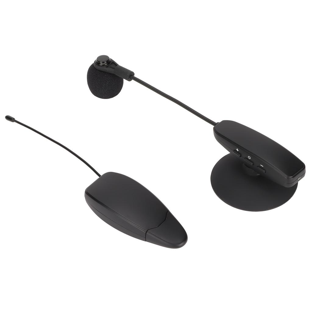 Kabelloses Instrumentenmikrofon Kugelcharakteristik UHF Clip-Kondensatormikrofon für Hörner Trompeten Klarinetten S