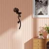 1 Pc Innovative Flower Pot Insert Iron Animal Garden Insert Double Heart Fern Leaf Bird Garden Flower Pot Outdoor Decoration