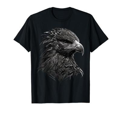 Adler Vogel Falke Vogel Motiv Tier T-Shirt