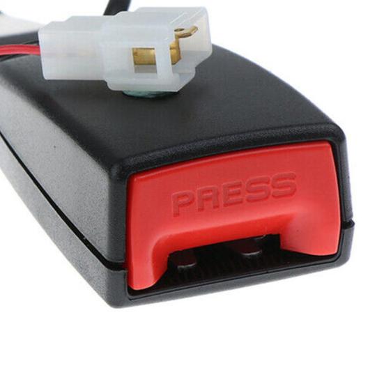 Seat Belt Buckle Wide Application Durable with Alarm Signal Universal Auto Seat Belt Plug Connector for Car