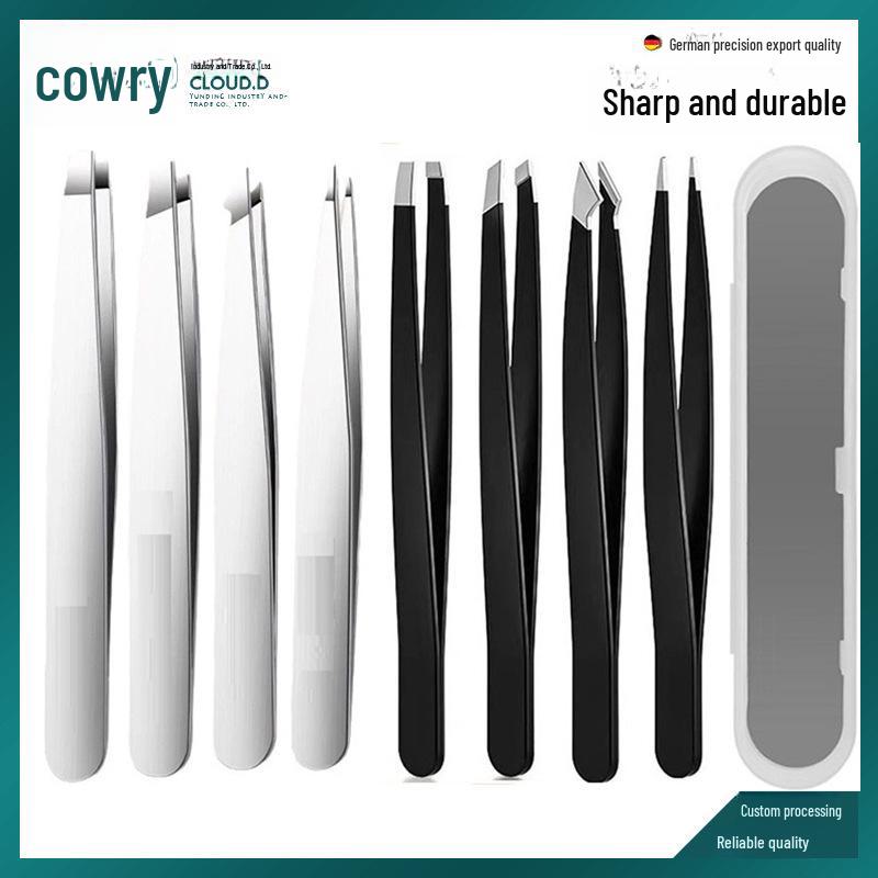 

Пинцеты из нержавеющей стали для выщипывания волос и бороды для мужчин и женщин