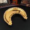New Light Luxury Moon Floral Hollow Lace Tray Snack Tray Afternoon Tea Snack Tray Internet Celebrity Jewelry Pendulum Tray