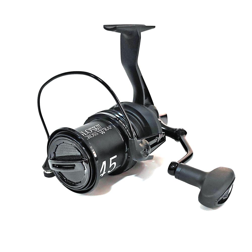 New 12000 Fishing Reel Carp Fast Brake 4.1:1 Spinning Reel Interchangeable Handle Carp Fishing Reel 12000 Series чёрный