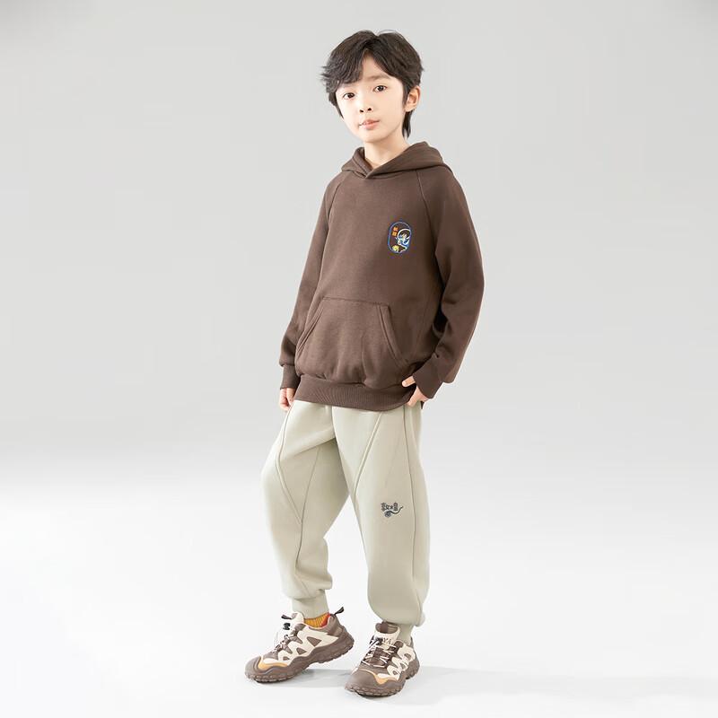 EBAER Kids  Fleece-Lined Warm Casual Pants M