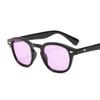 Vintage Round Sunglasses Men Women Fashion Brand Designer Sun Glasses Male Female Retro Rivet Candy Color