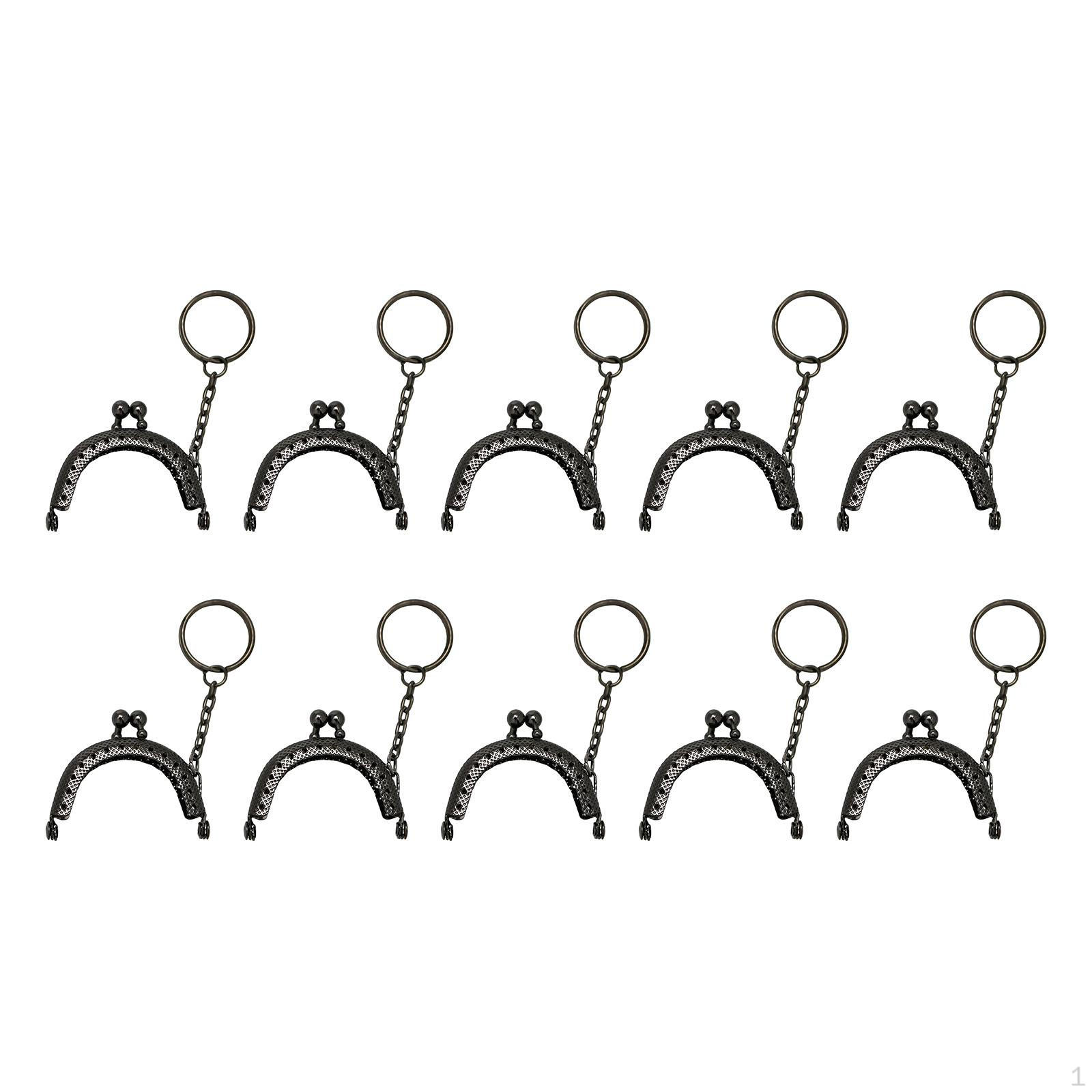 

Clasp Metal Coin 2 Inch s Pack of 10 with чорний