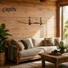 Secure Rifle Hook for Wall Mounted Storage Rack, Wooden Base And Metal Hooks Bow Arrow Rack Display Stand, Space Saving Organizer Home Tool