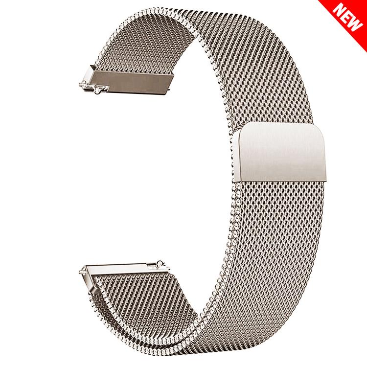 Milanese loop band for Samsung Galaxy Watch 7-FE-6-5-4-Classic 20mm 22mm Metal magnetic bracelet Huawei watch GT 5-4-3-2 strap