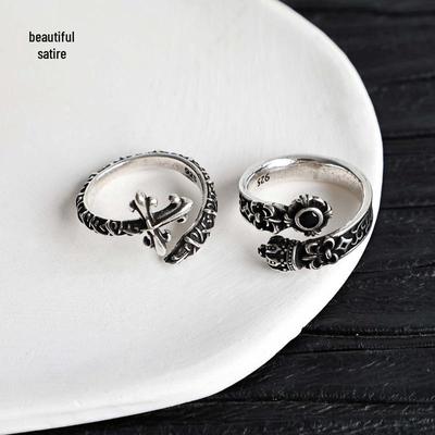 2025 Vintage Open Adjustable High-End Luxury Fashion Ring