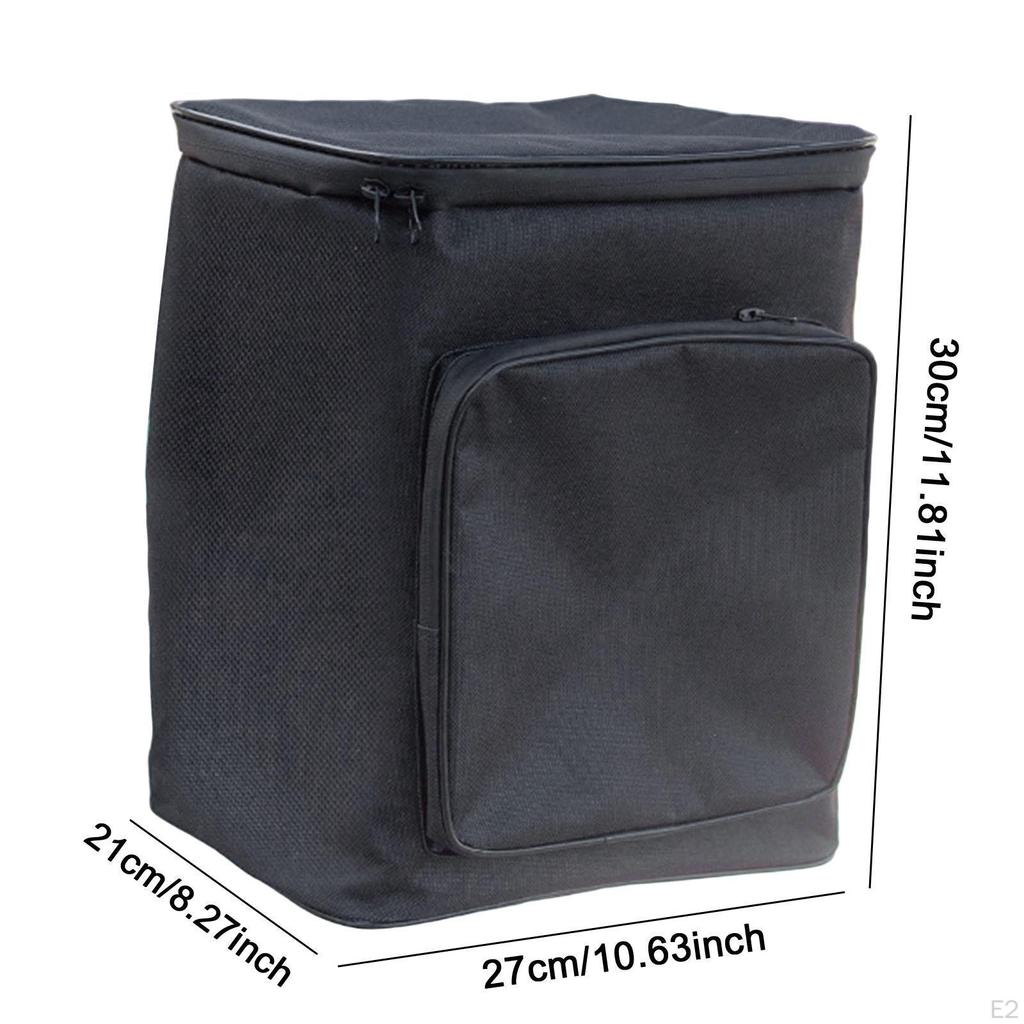 Motorrad Sissy Bar Rückenlehnen Tasche, Ausrüstung Hecktasche, Leichtgewicht, Staubdicht 12L Organizer