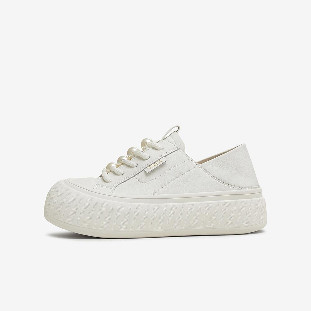 TATA/She 2025 Summer Sports Fashion Casual Women's Board Shoes
