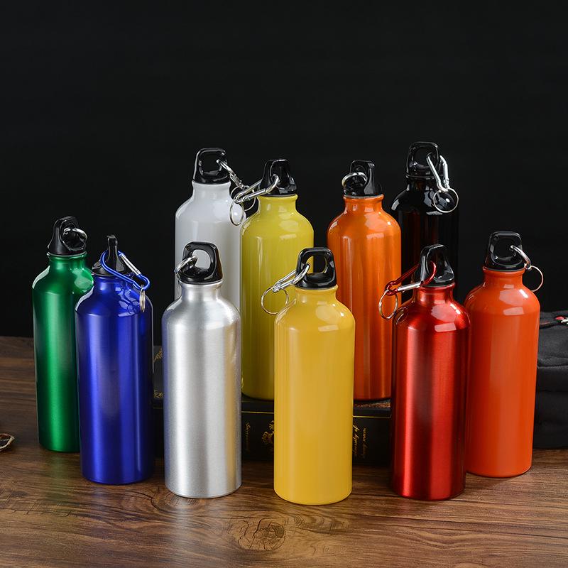 Customizable Logo Single-Layer Aluminum Bike & Sports Water Bottle