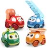 Kids' Inertia Toy Engineering Vehicle Set