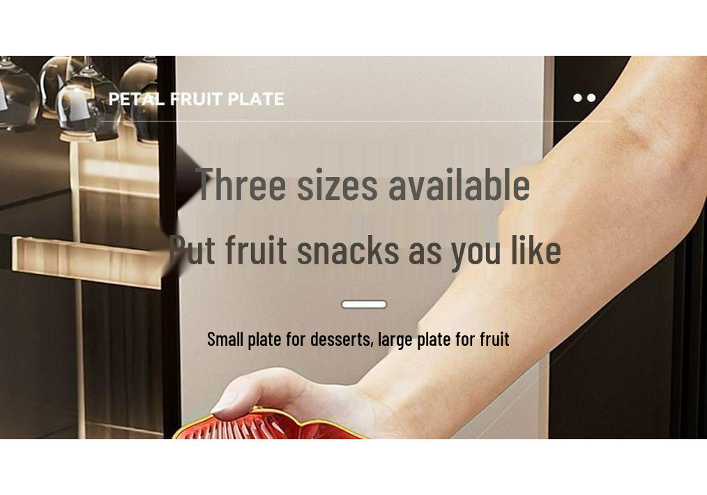 European Floral Fruit & Snack Bowl Set - Luxury Home Candy Plates