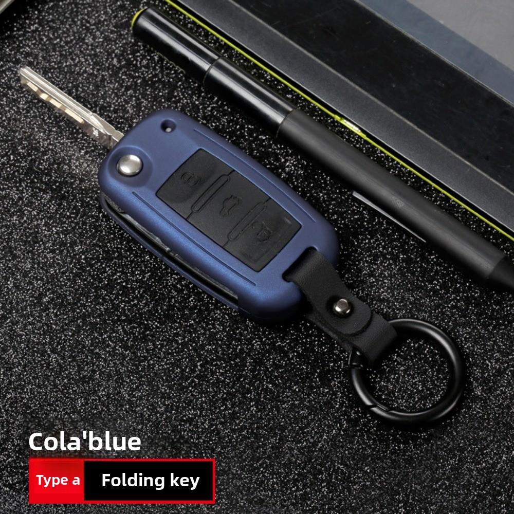 For VW Key Case for Magotan Passat Tiguan L Touareg Golf T-Roc Sagitar Car Keys Holder