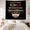 Galatasaray Custom Your Name Wall Decor Tapestry Art For Pet Memorial Birthdaywedding Party Backdrop Family Gift