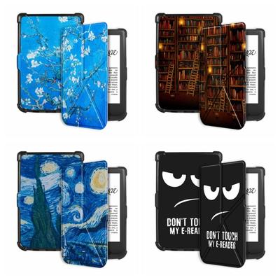 Etui z funkcją Auto Sleep/Wake 6-calowy czytnik e-booków Tylna okładka dla PocketBook Touch Lux 5 4 HD 3 616 627 632