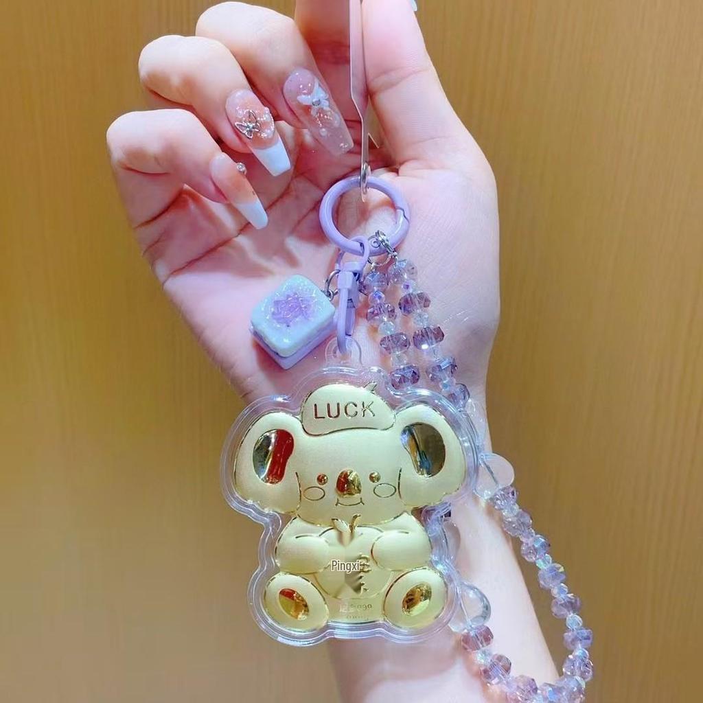Shuibei 999 Pure Gold Koala Charm - Peace & Joy Keychain for Bags & Gifts