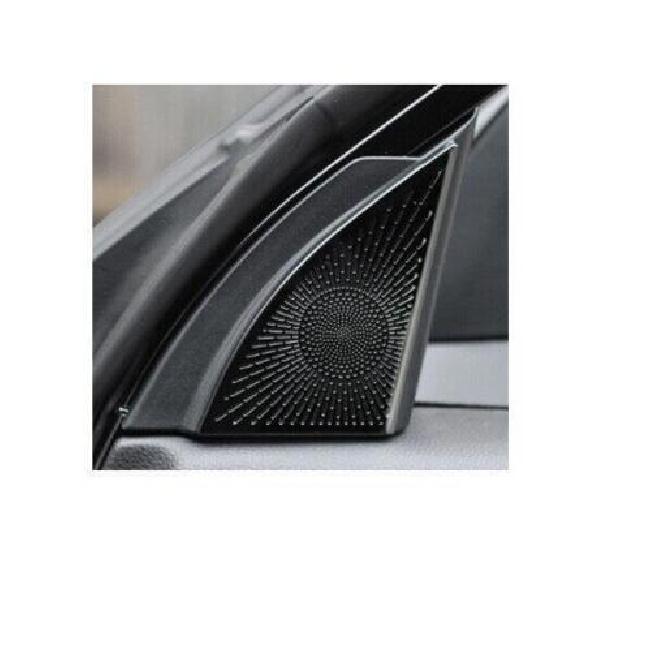 For Toyota Highlander - Black Titanium A pillar Speaker Cover Trim 2pcs