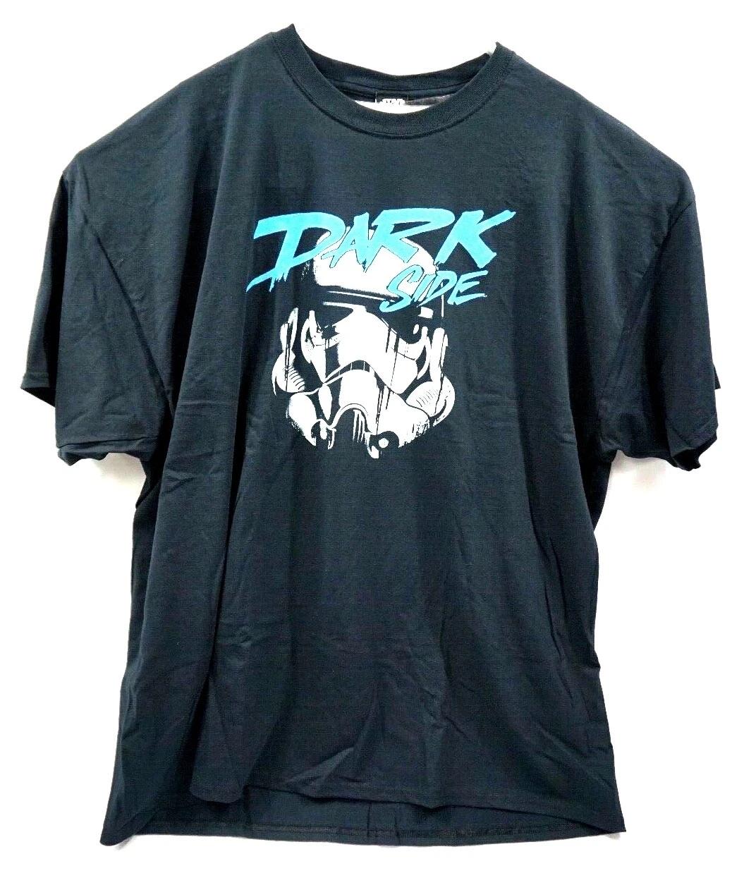 Star Wars Stormtrooper Dark Side Face Graphic T Shirt Size 3XL 120