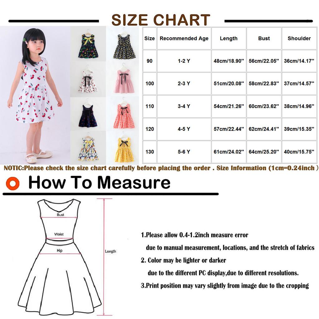 Toddler Girls Summer Princess Dress Kids Baby Party Wedding Sleeveless Dresses