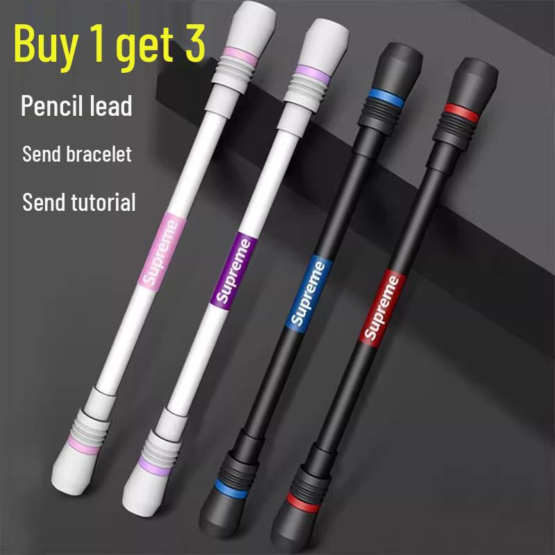 Newcomer Discount: Luminous Spin & Write Pen - Beginner-Friendly, Durable, Decompression Design
