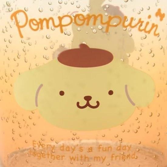 Sanrio Clear Tumbler Pompompurin AS Resin Tableware Cup Capacity Approximately 300ml 176079