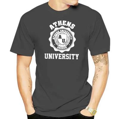 Tričko s logem Athénské univerzity (Všechny barvy a velikosti k dispozici) pánské tričko
