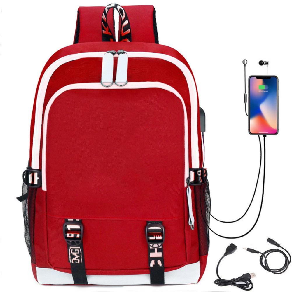 Day Mantra Return To War Anime School Bag Fashion Backpack Elementary School Students Large Capacity Backpack Burden Reduction Storage Bag