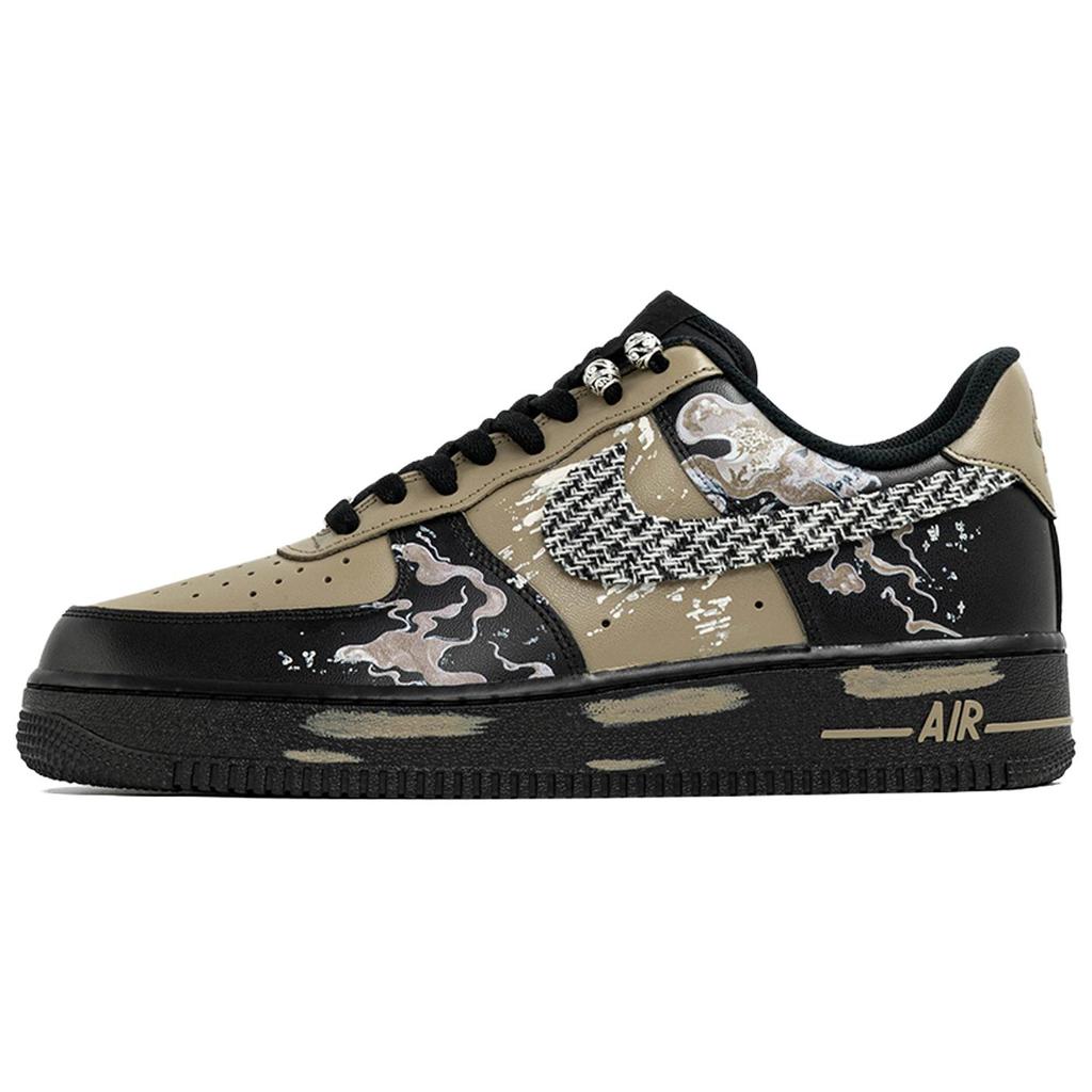 Nike Air Force 1 Wan Hua Nong, Prateria Infinita, Borsa della Spesa Resistente all'Abrasione Scarpe Basse per Skateboard Uomo CW2288-001(Team113-S-BOX)