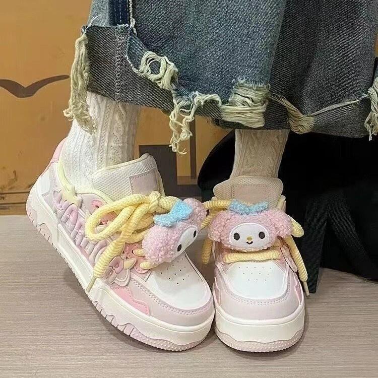 Dopamine Board Shoes Children Yugui Dog Melody Students Niche Trend Board Shoes Women Spot