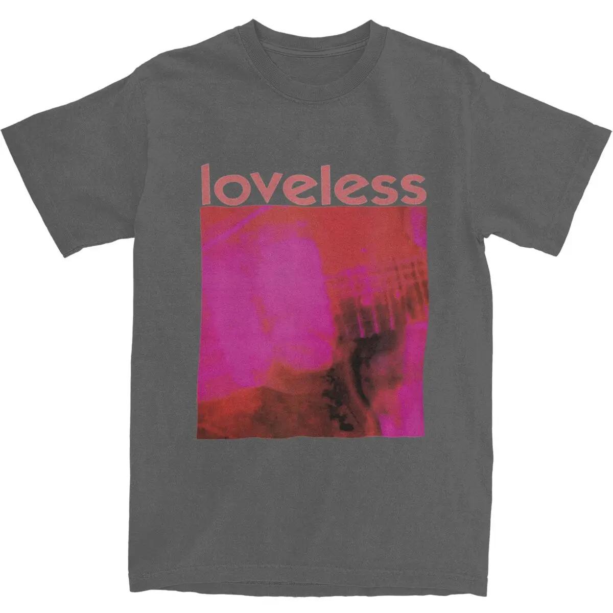 

Бавовняна футболка чоловіча жіноча My Bloody Valentine Loveless Футболки Топ Футболка Одяг Новинка футболки для чоловіків XL темно-сірий колір