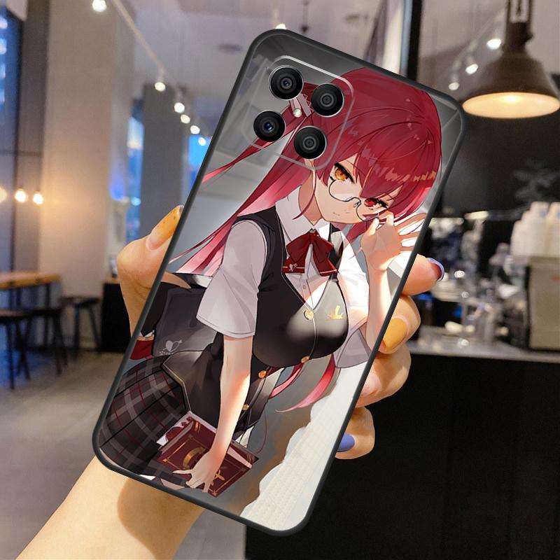 Houshou Marine Hololive For Honor Magic 8 7 6 Lite Case For Honor 200 400 Pro 50 70 90 X8c X8b X9a X9b X9c X9d Win RT