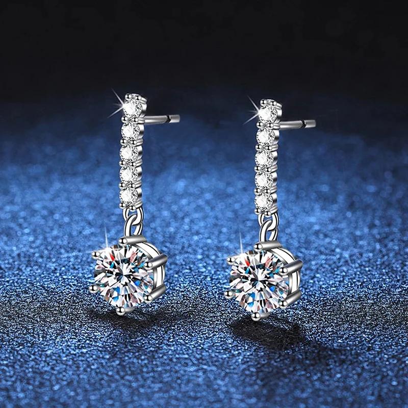 

CAOSHI Fashion Female Copper Color Drop Earrings for Women Brilliant Zirconia Pendant Accessories for Wedding Ceremony Party
