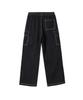 LMR Stitch Cargo String Pants Black