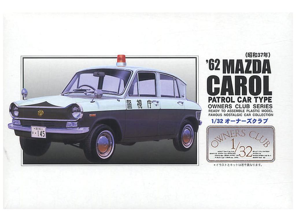 Micro Ace Club Mazda Carol Mini Police Car Plastic Model Kit 64 1/32 Owner's '62 No.